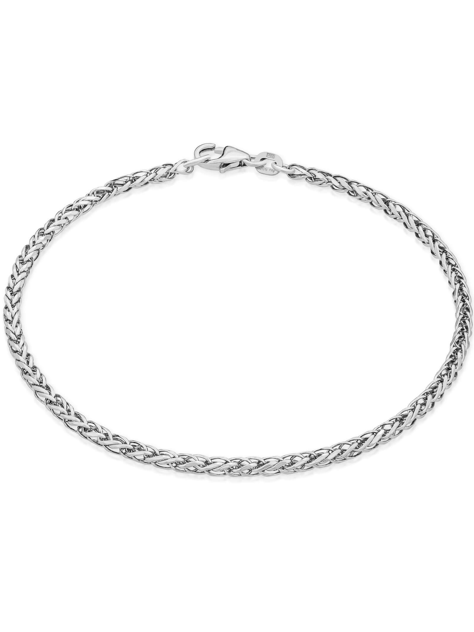 Armband Bingokette BLISS aus 585 Weißgold (14 Karat)