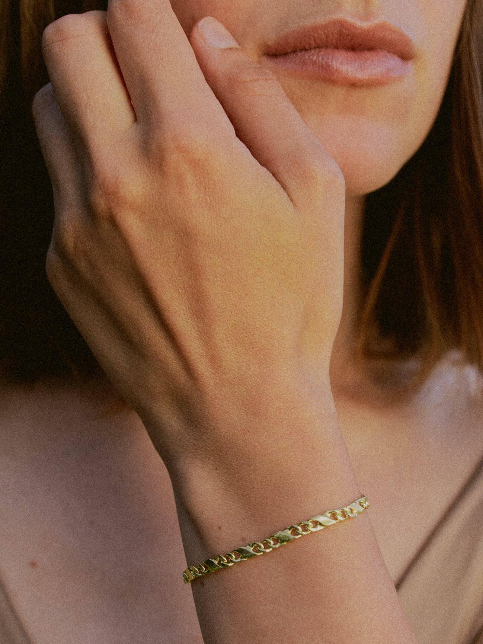Armband Dollarkette PRESTIGE Original aus 333er Gold (8 Karat)
