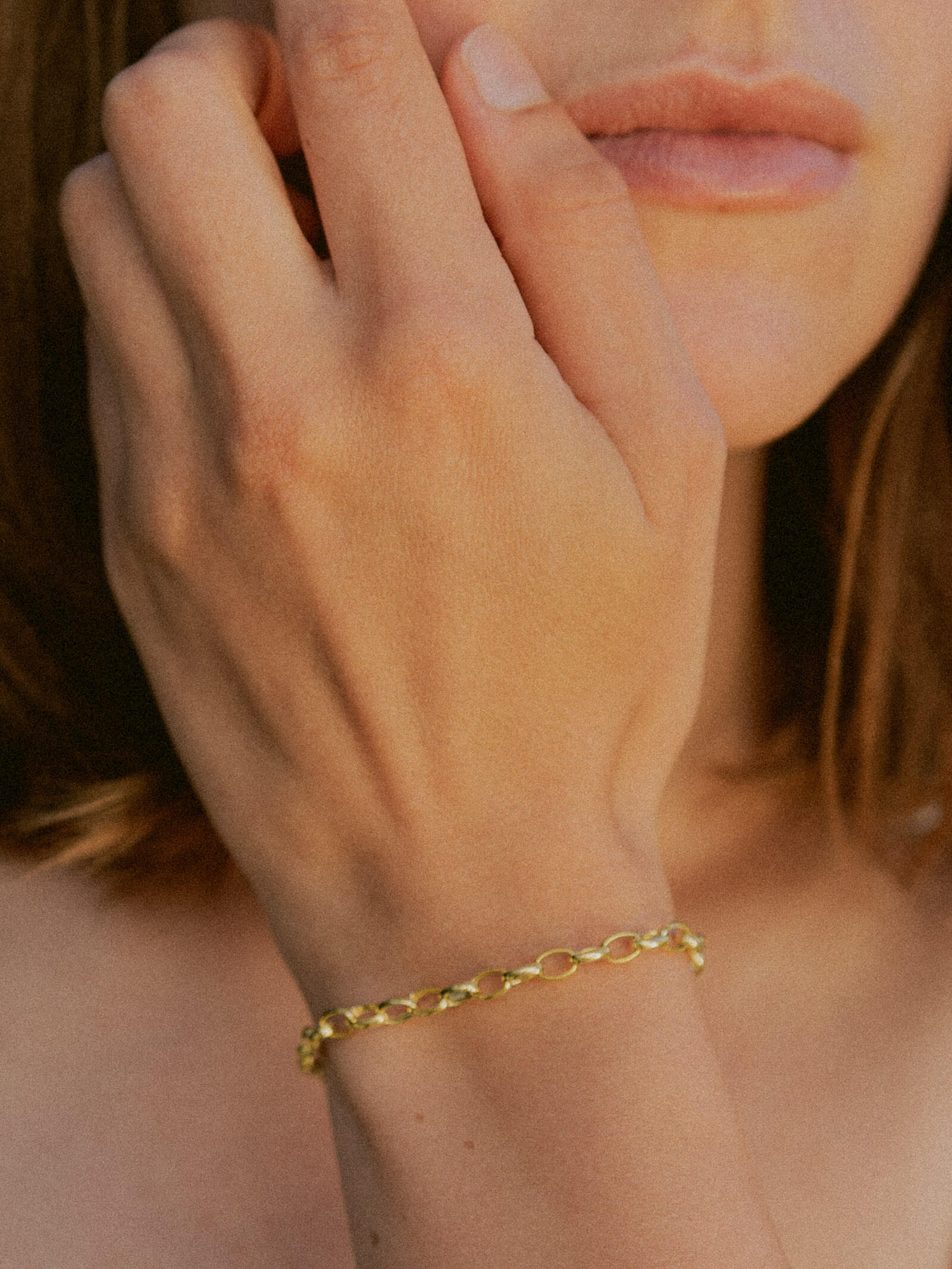 Armband Erbskette TENDER Modern aus 585 Gold (14 Karat)