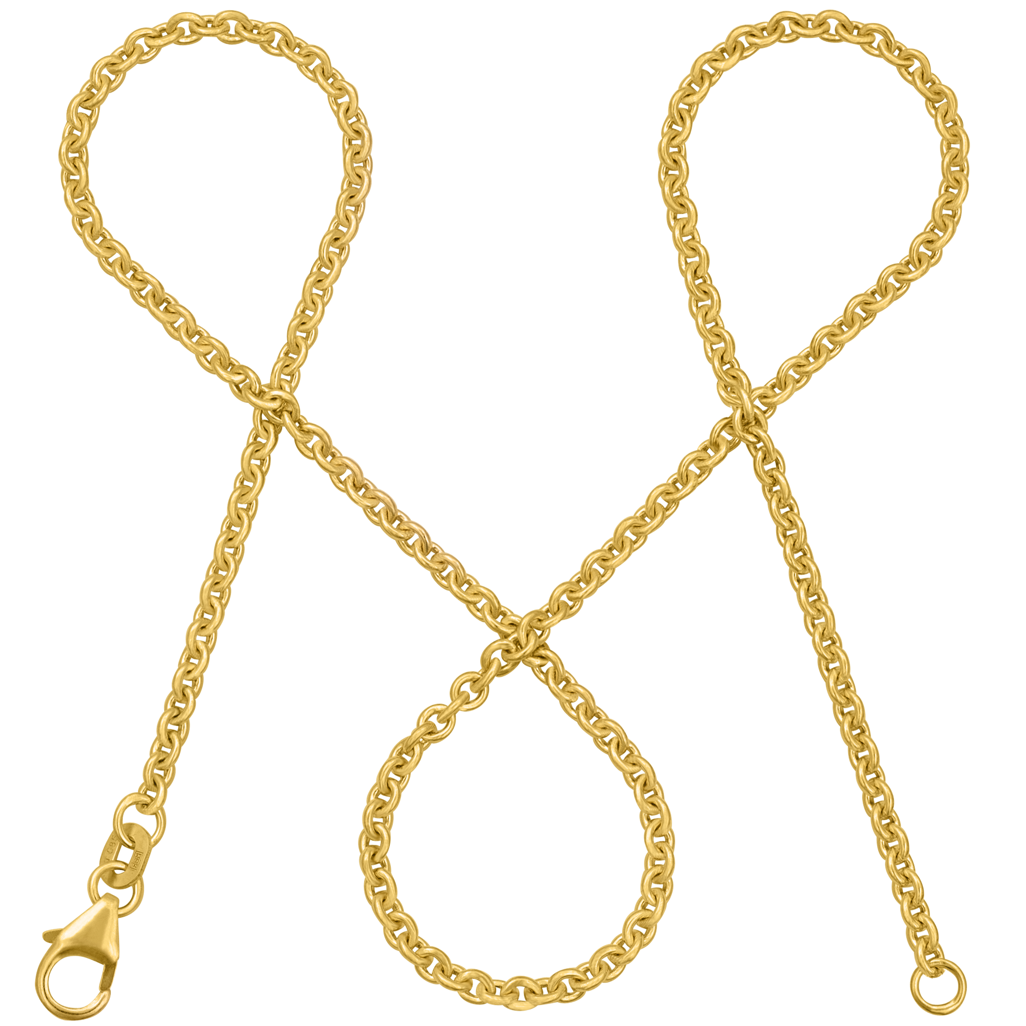 Ankerkette DELICATE Minimalistisch aus 585 Gold (14 Karat)