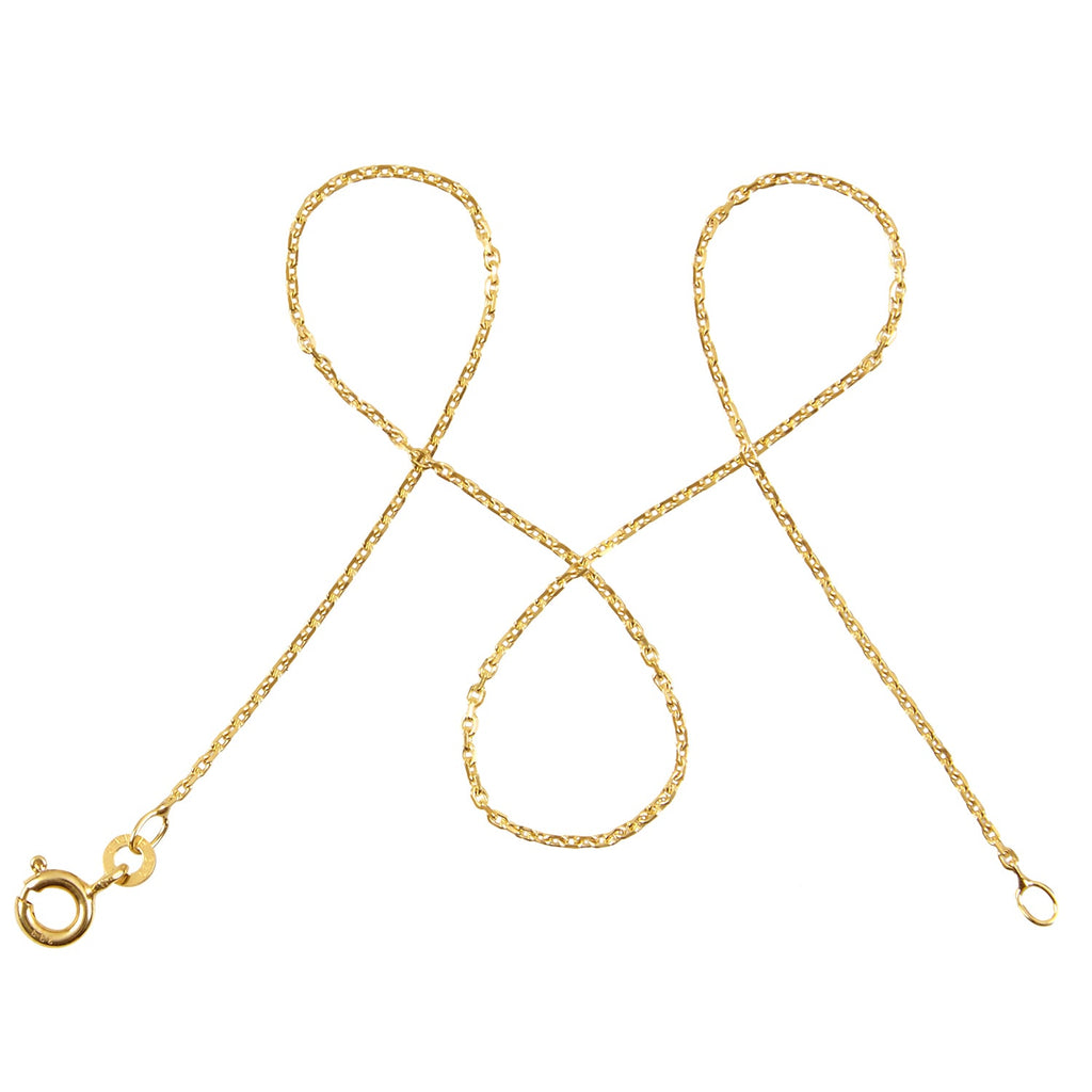 Ankerkette FEIN Filigran Diamantiert aus 333er Gold (8 Karat)