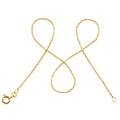 Ankerkette FEIN Filigran Diamantiert aus 333er Gold (8 Karat)