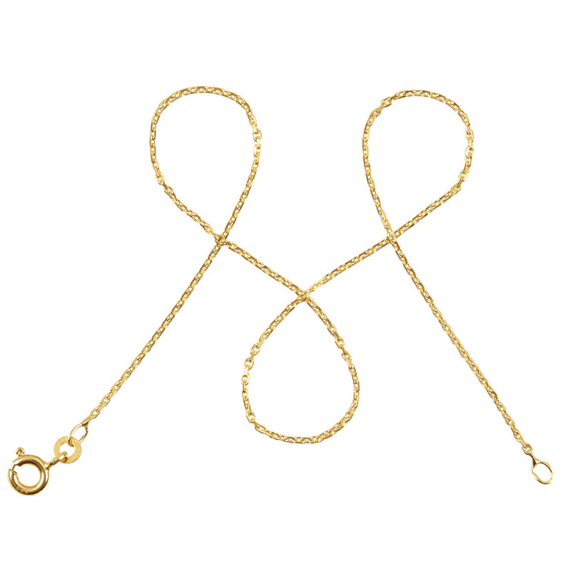 Ankerkette FEIN Filigran Diamantiert aus 333er Gold (8 Karat)